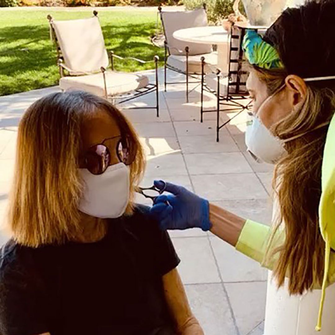 Ayda Field's sweet reunion with mum Gwen as she continues to battle cancer