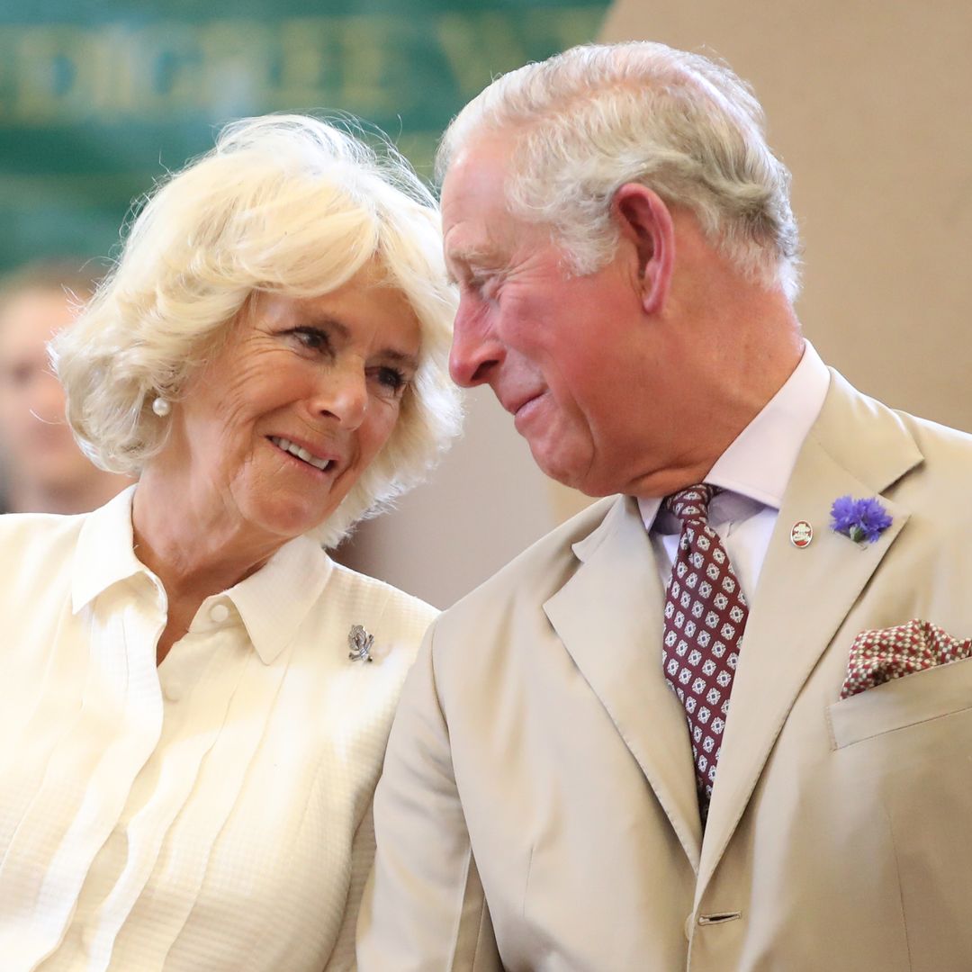 King Charles and Queen Camilla visit Princess Anne's wedding venue ...