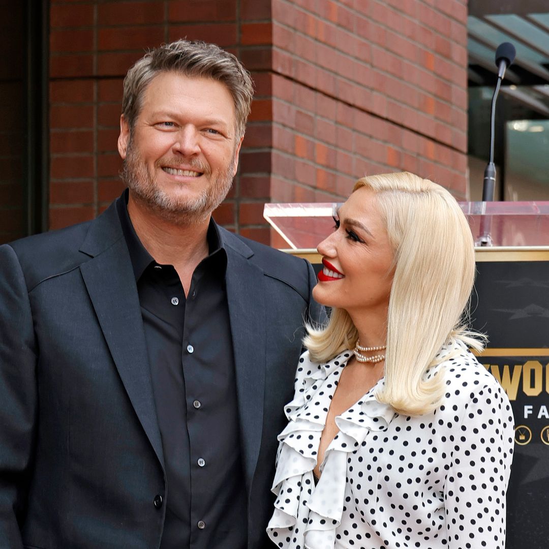 Blake Shelton praises Gwen Stefani and kids as 'greatest thing that's happened' as he accepts special honor in Hollywood