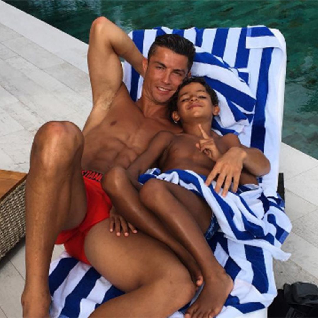 Cristiano Ronaldo enjoys Ibiza holiday with son and mother Dolores Aveir