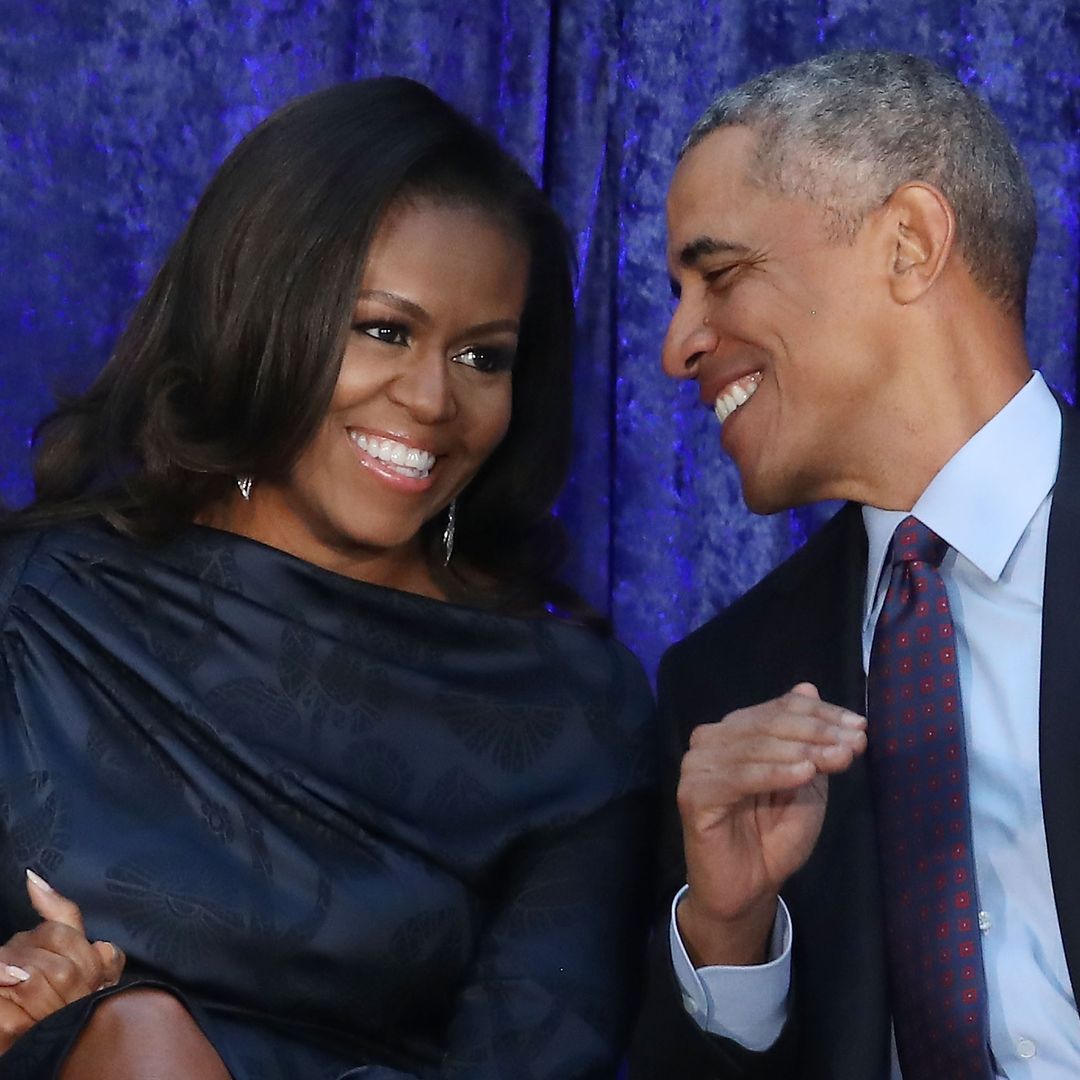 Michelle and Barack Obama share rare, candid pictures of each other as they mark wedding anniversary in heartfelt tributes