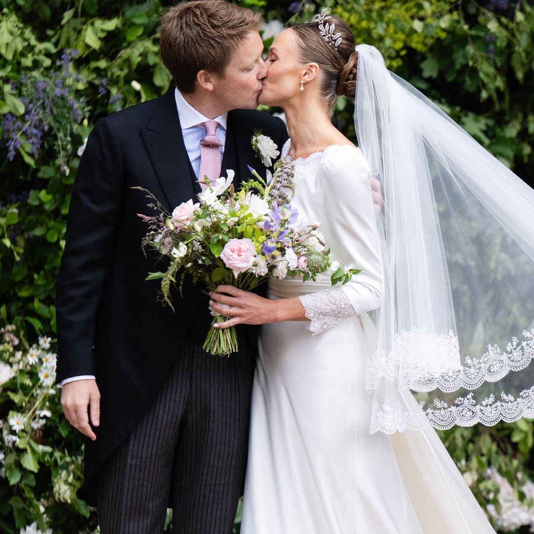 Olivia Henson's 'incredibly romantic' borrowed £60k tiara at Duke of Westminster wedding