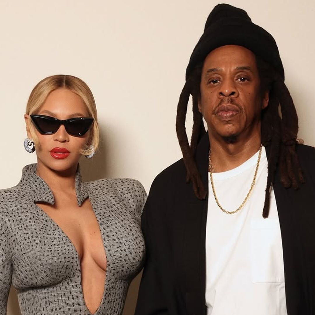 Beyoncé and Jay-Z go for contrasting outfits as they make a date night out of family's celebratory event on tour