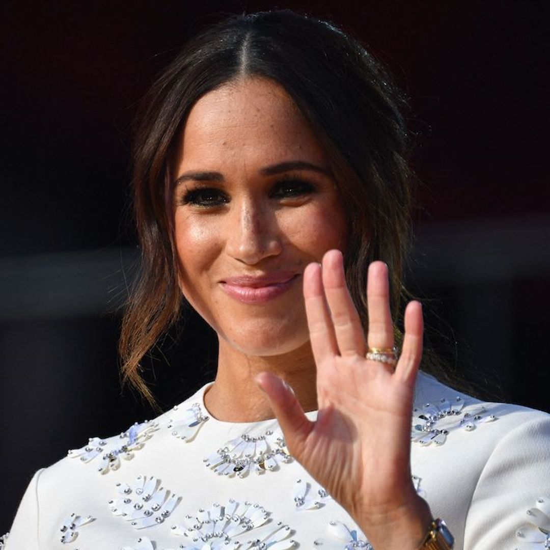 Meghan Markle adds sparkling diamond ring to her wedding stack - did you spot it?