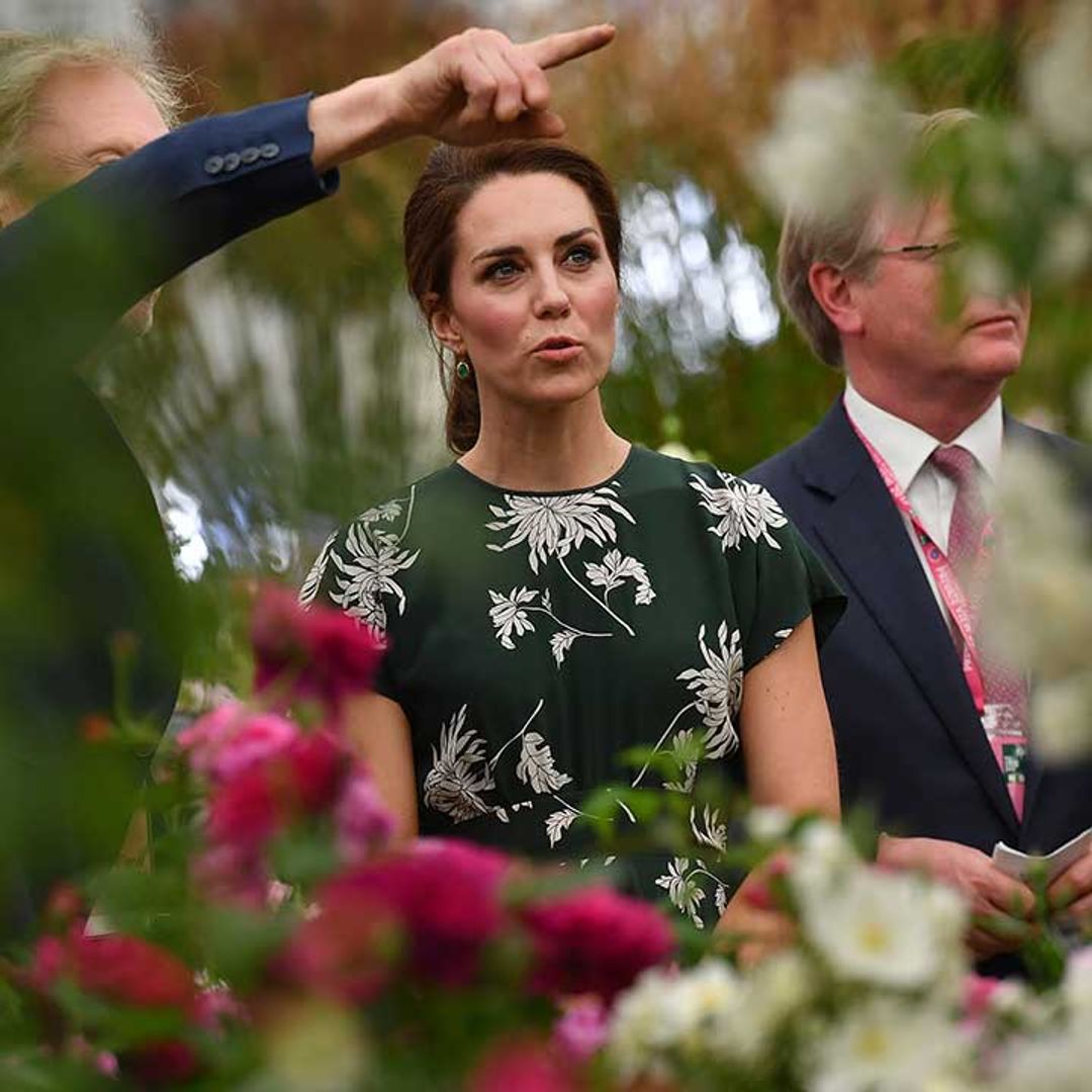 Kate Middleton adds finishing touches to garden ahead of Chelsea Flower Show