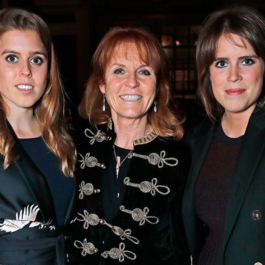 Princesses Eugenie and Beatrice leave the sweetest handwritten notes for mum Sarah Ferguson - see the pictures