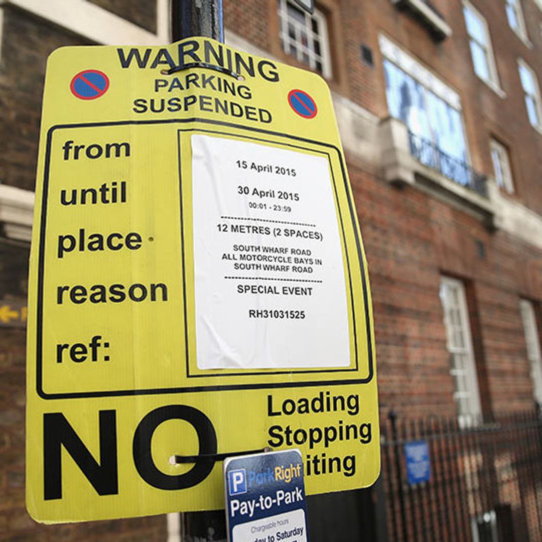 Parking restrictions at Kate Middleton's hospital extended until May 5