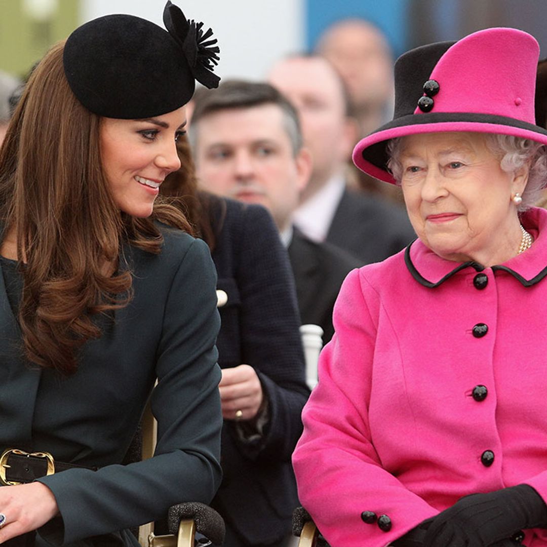 Kate Middleton's sweet comment about the royals during first joint outing with the Queen
