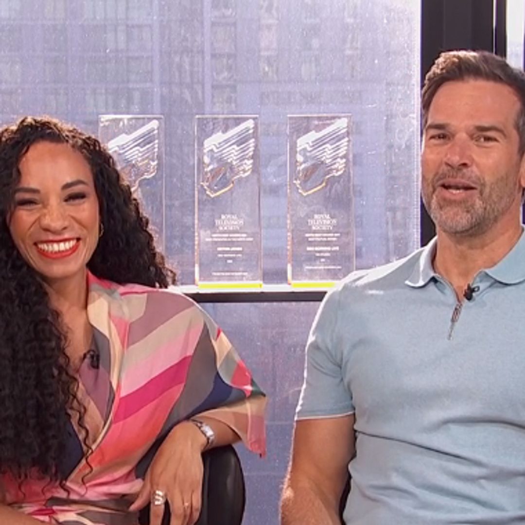 Gethin Jones celebrates baby news live on air