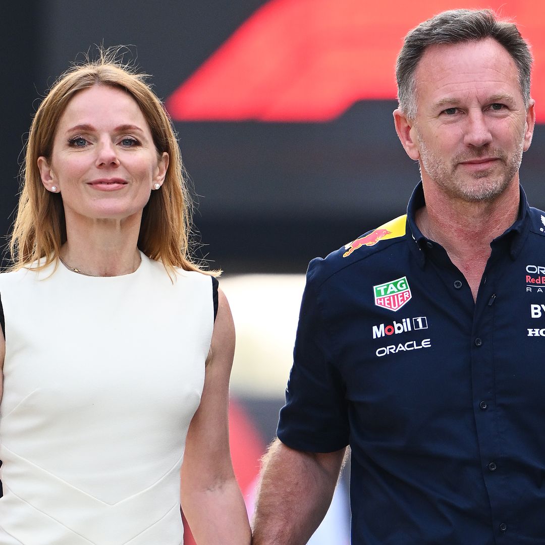 Geri Halliwell-Horner's sprawling garden is perfectly manicured