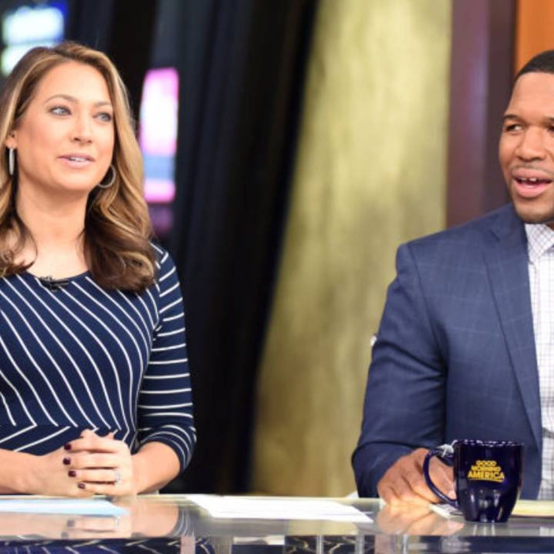 Ginger Zee leaves Michael Strahan lost for words with quick-witted live on air joke about him