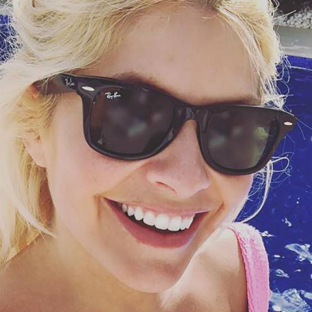 Holly Willoughby looks just like a mermaid in rare photo from summer break