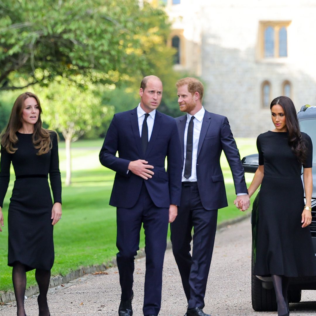 Prince William and Kate's unknown kind gesture to Prince Harry and Meghan after Queen's death revealed