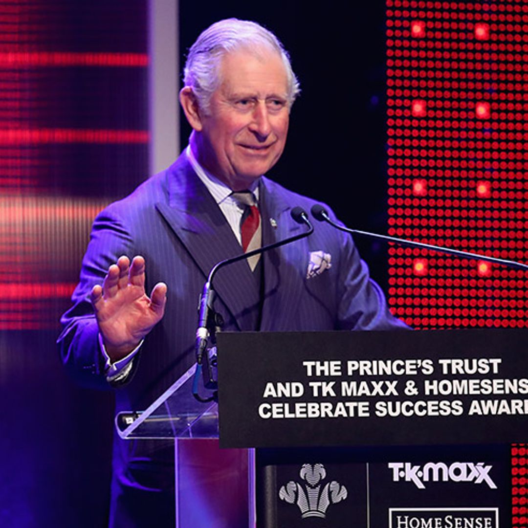 Prince Charles mingles with Ant and Dec and Thierry Henry at awards ceremony