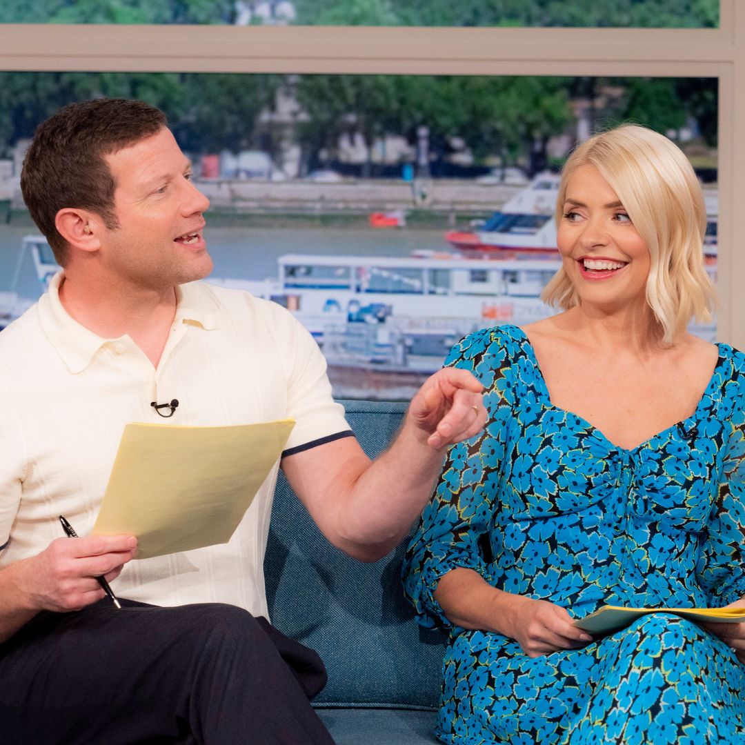 This Morning's Dermot O'Leary apologises to Holly Willoughby in light-hearted moment after blunder