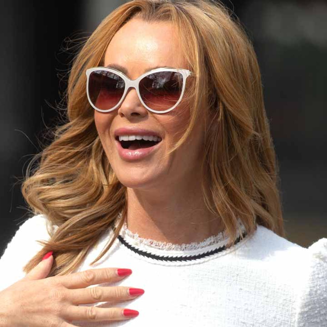 Amanda Holden left stunned after receiving incredible Heart Radio cake
