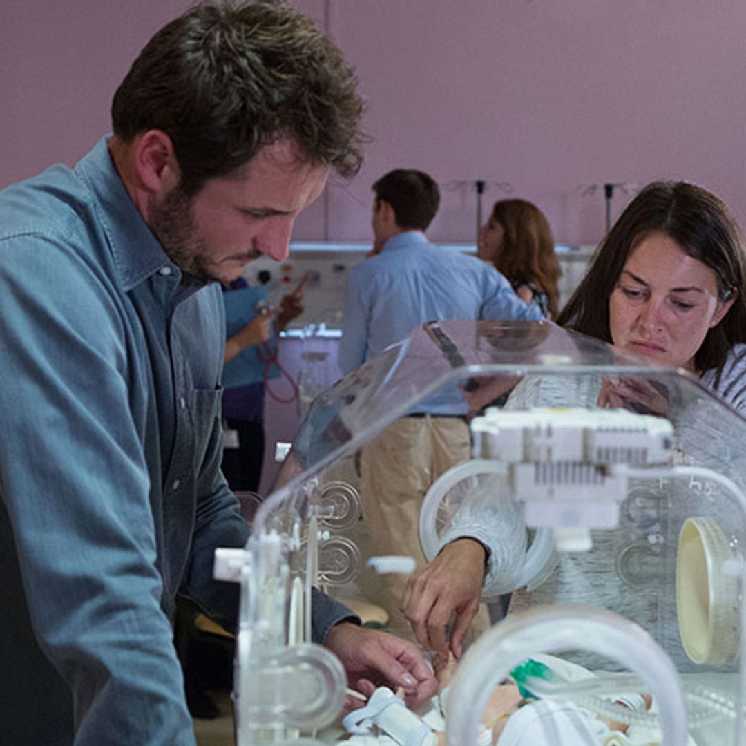 EastEnders' Stacey and Martin Fowler finally reveal baby's name in emotional scene