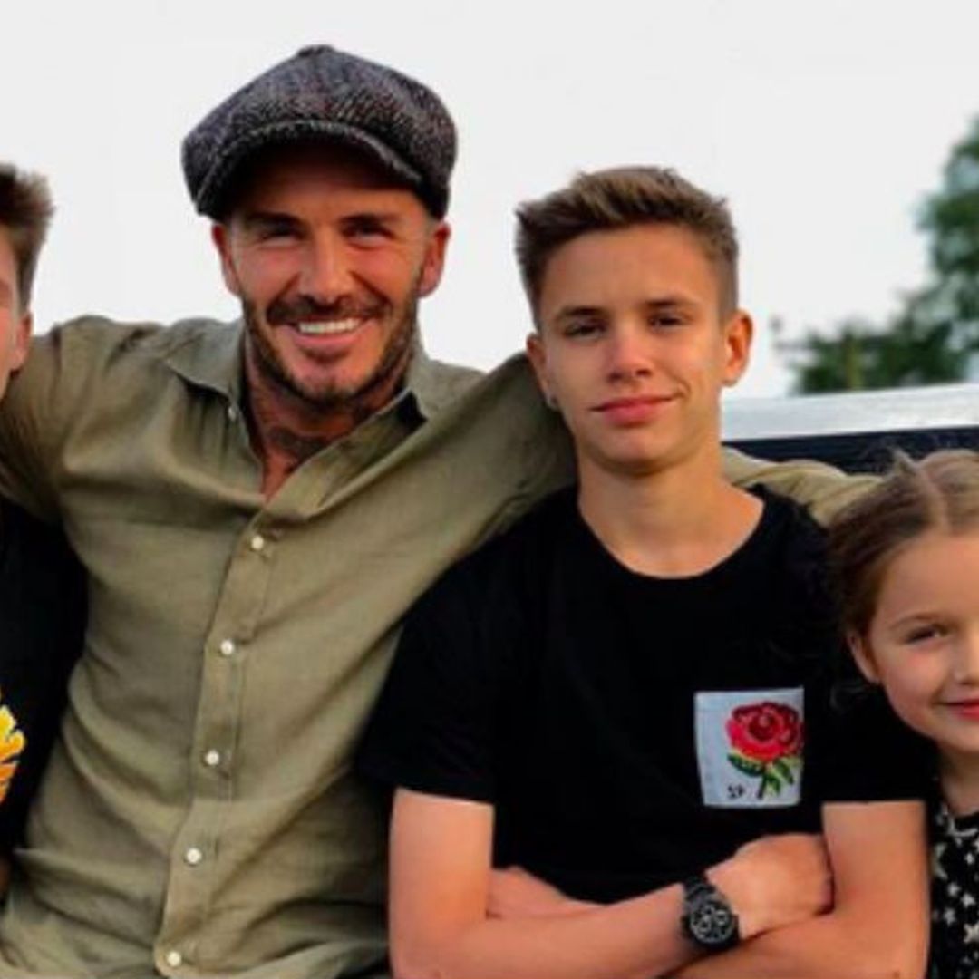 Harper Beckham's love letter to David, Holly Willoughby's rare photo of her dad and more celebrity Father's Day tributes