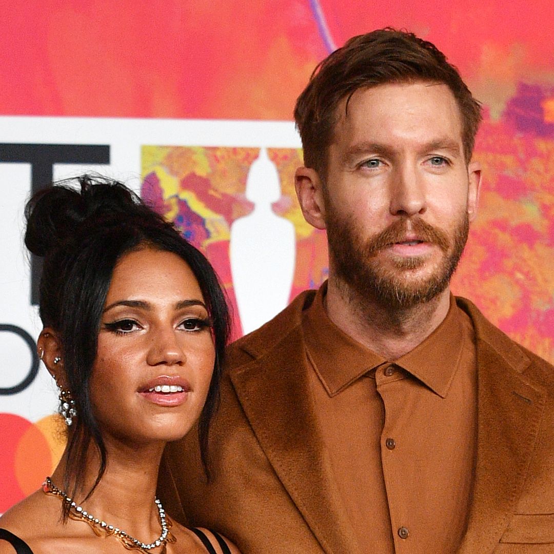 Vick Hope cosies up to husband Calvin Harris as she marks personal milestone