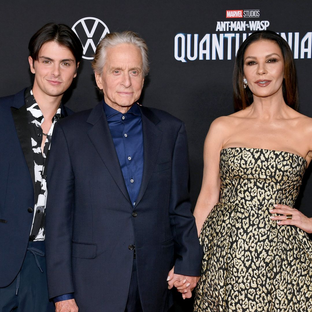 Michael Douglas and Catherine Zeta-Jones' emotional tribute to 'beautiful' son Dylan on his 24th birthday