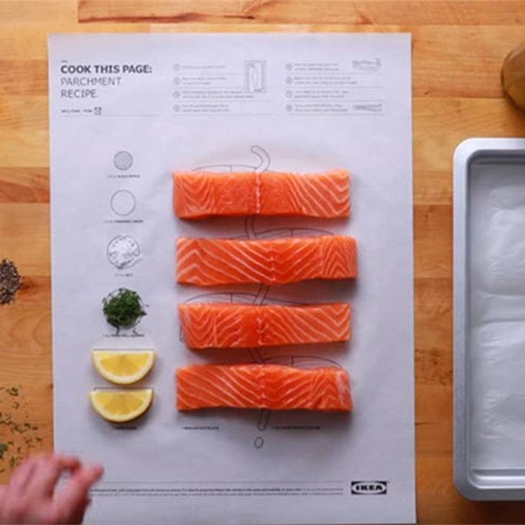 IKEA has created an ingenious recipe book that you can cook