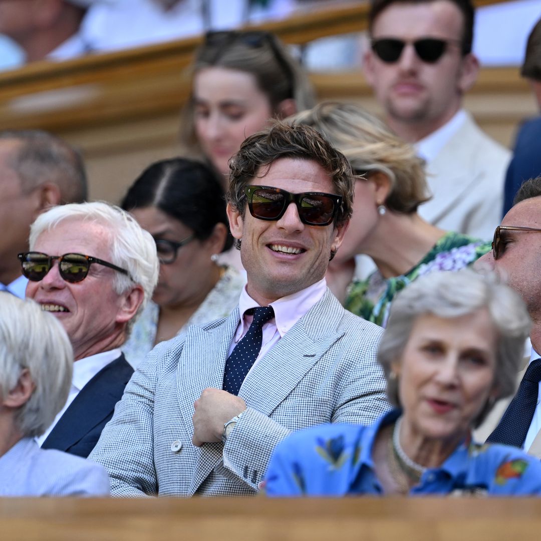 Who is in the royal box at Wimbledon 2025 today?