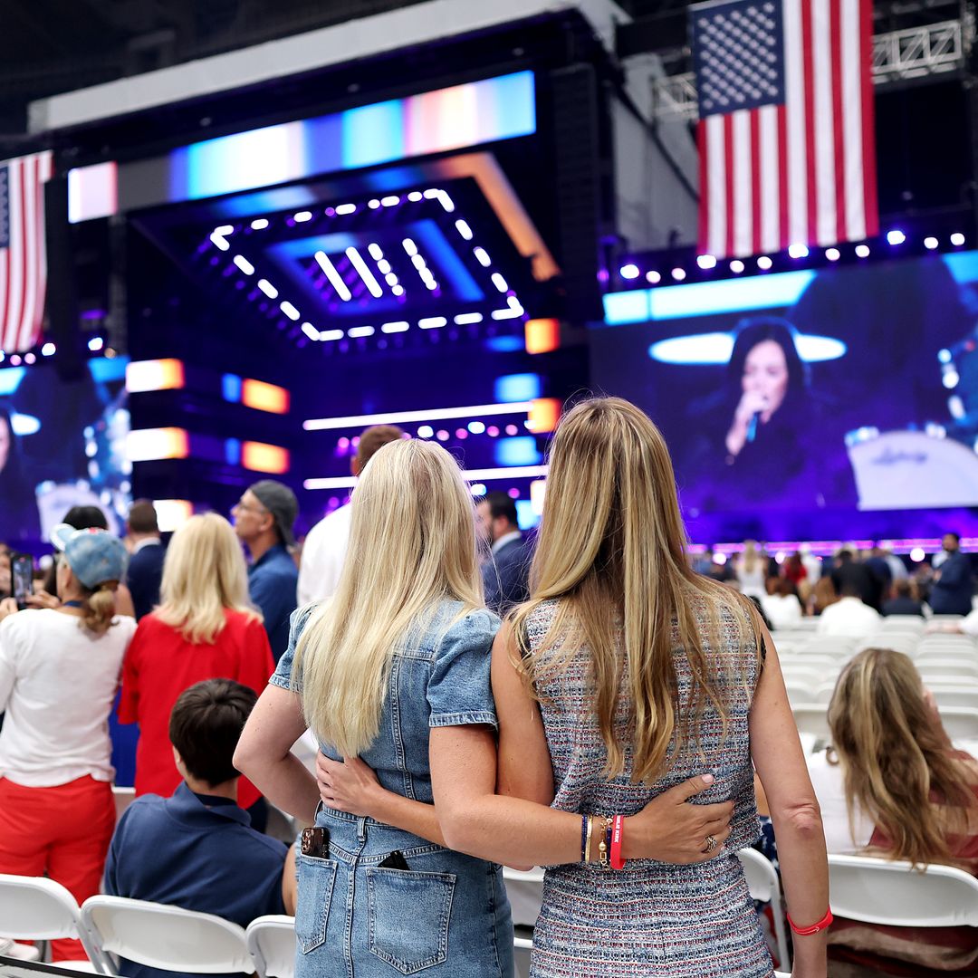 Attendees await the start of the memorial service for political activist Charlie Kirk at State Farm Stadium on September 21, 2025 in Glendale, Arizona. Kirk, the CEO and co-founder of Turning Point USA, was shot and killed on September 10th while speaking at an event during his "American Comeback Tour" at Utah Valley University.