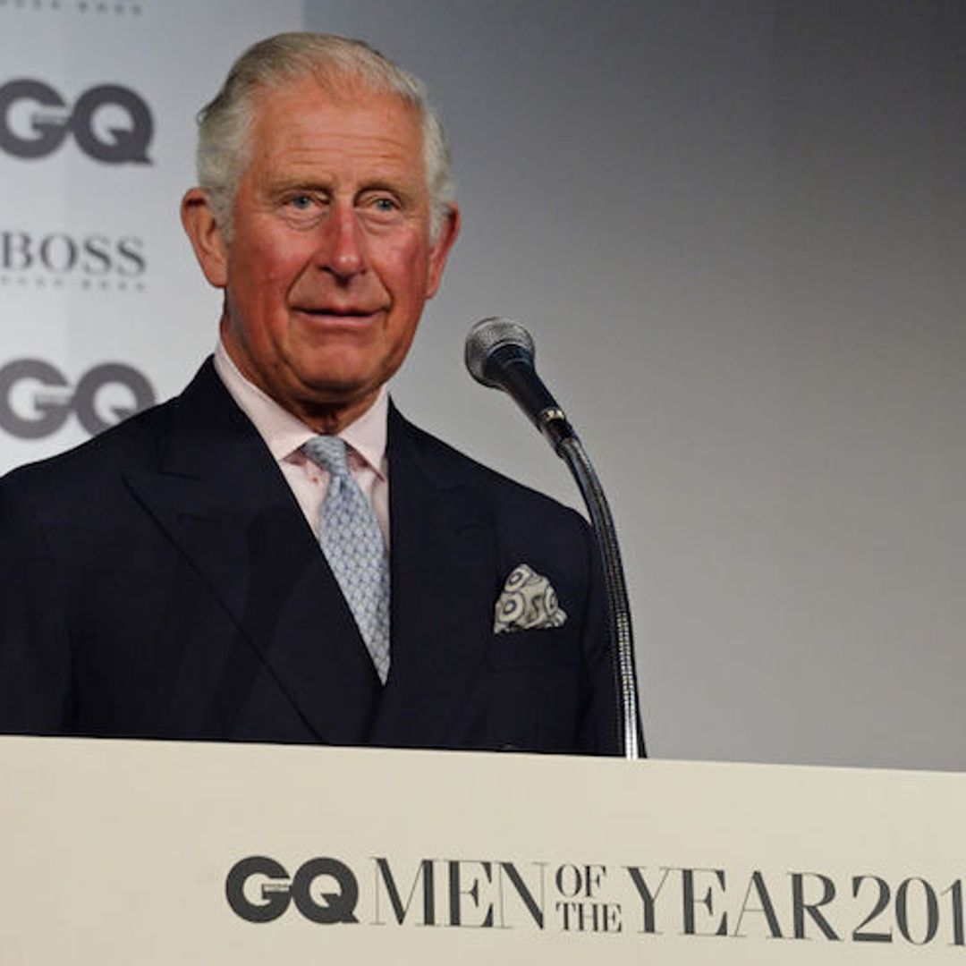 Prince Charles thought his GQ Lifetime Achievement Award was a 'mistake'
