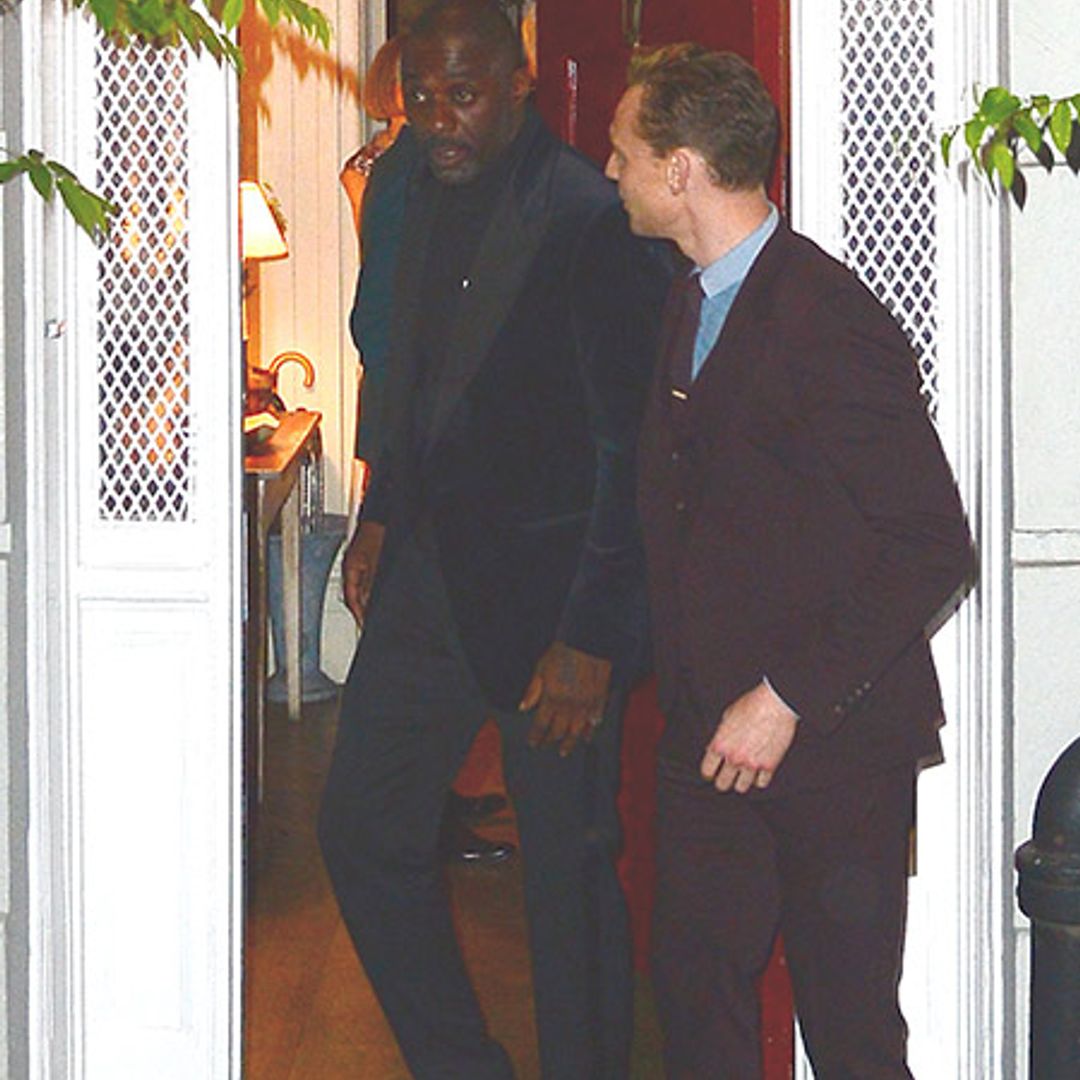 Idris Elba and Tom Hiddleston bond over dinner amid 007 rumours