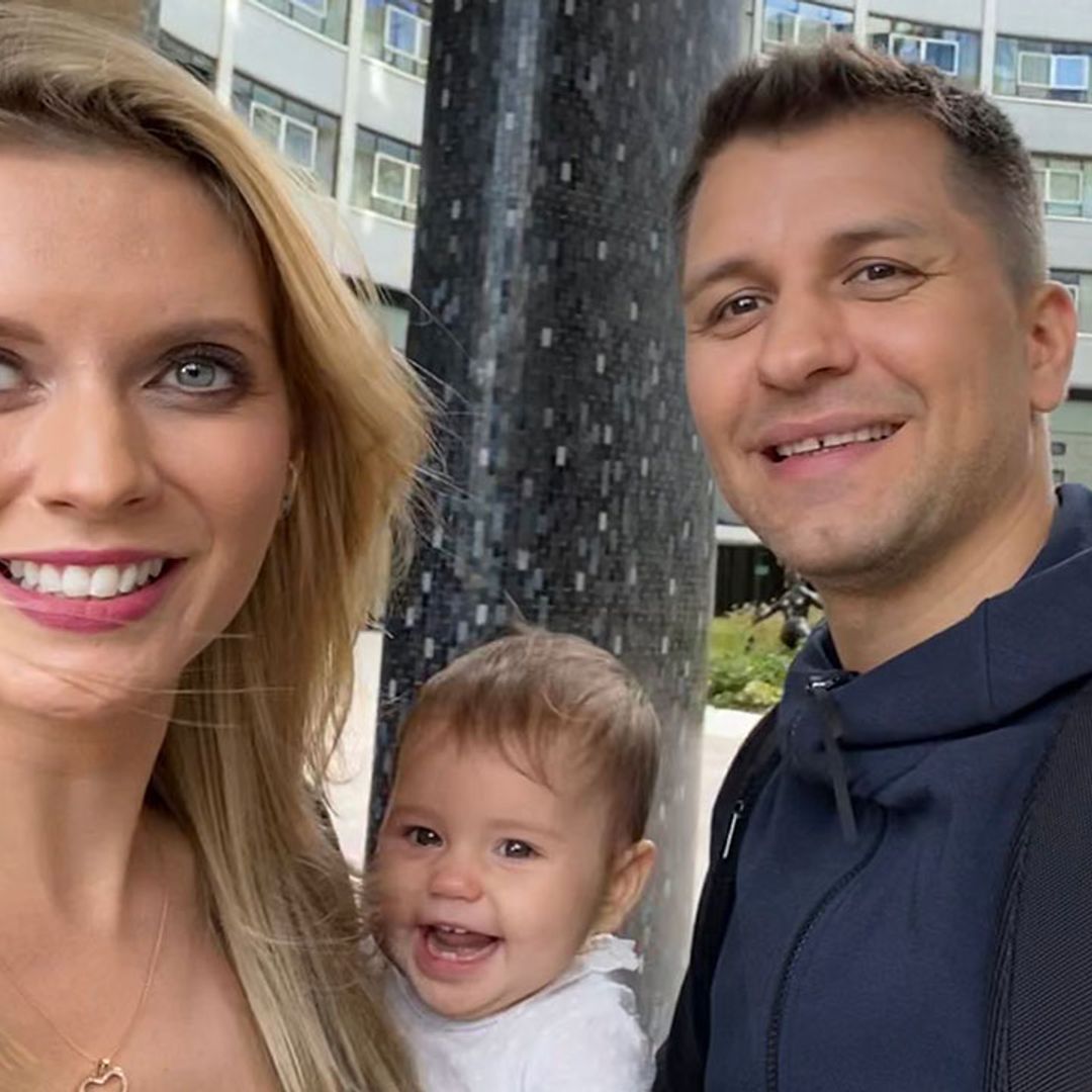 Rachel Riley melts hearts with new snap of baby Maven - and she clearly takes after dad Pasha Kovalev
