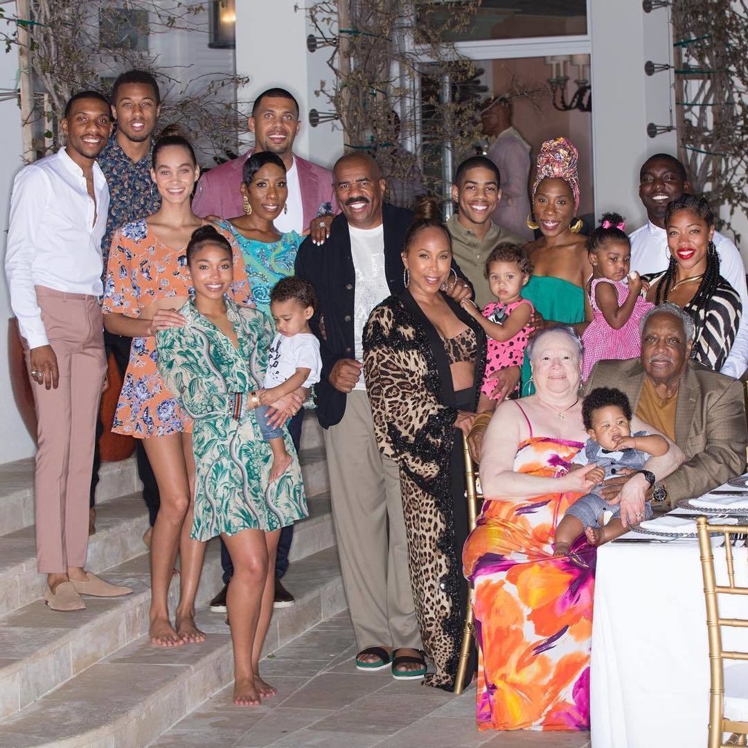 Meet Steve Harvey's seven kids including his famous daughter Lori