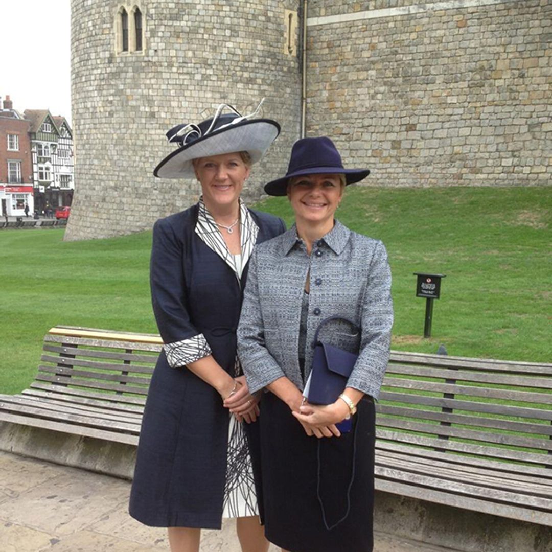 Clare Balding admits she was nervous and 'nearly fell over' receiving her OBE from Princess Anne