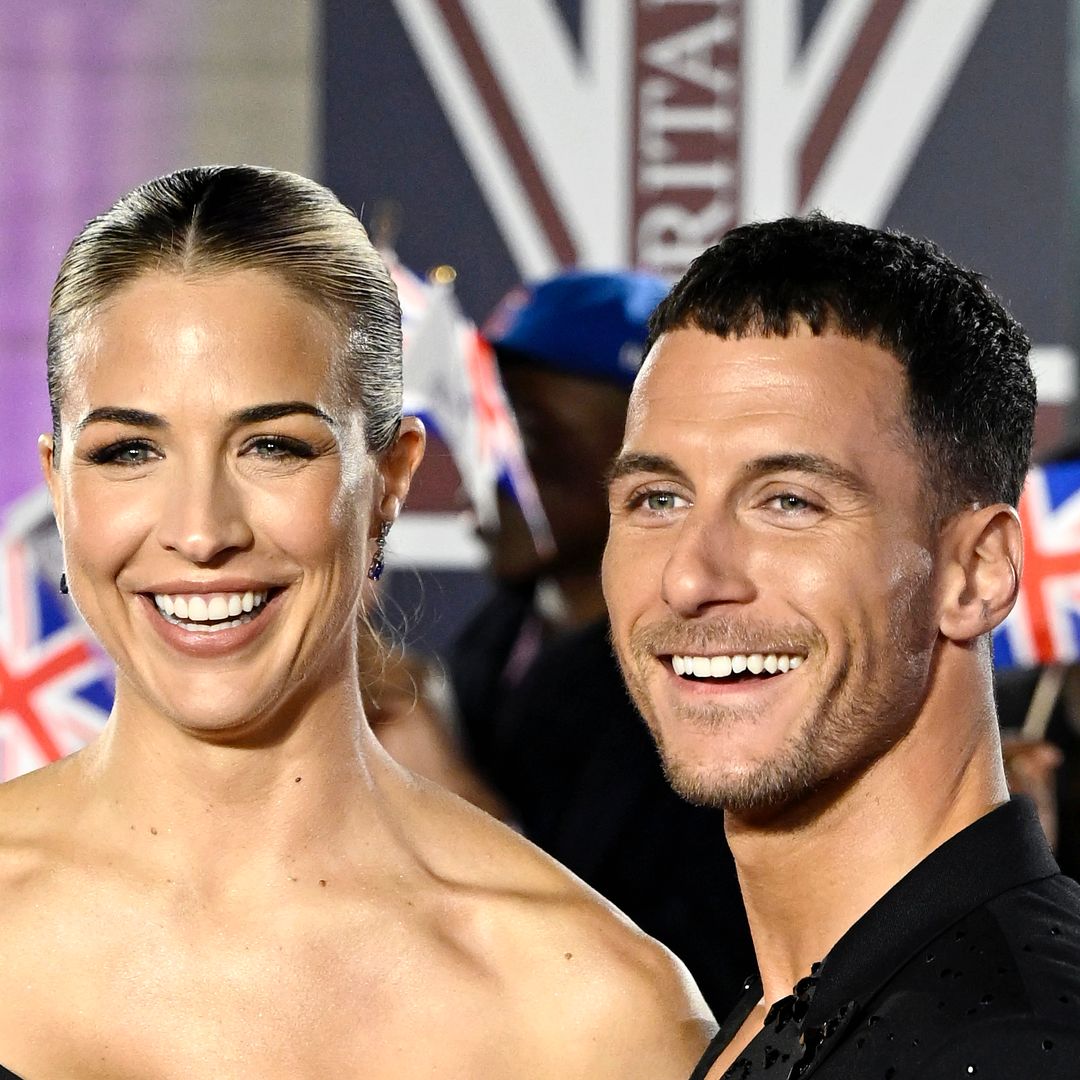 Gemma Atkinson wows in fitted leather trousers - and fiancé Gorka Marquez reacts