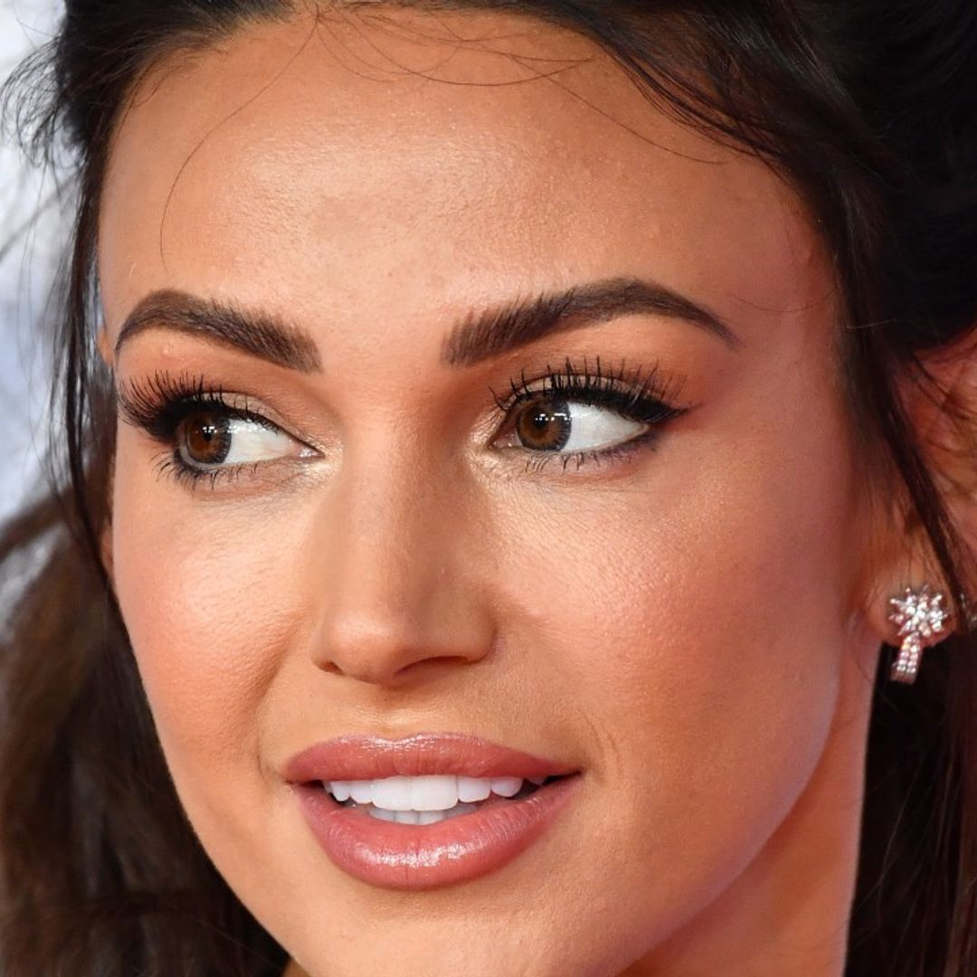 Michelle Keegan stuns fans with gorgeous photo in black dress and diamonds