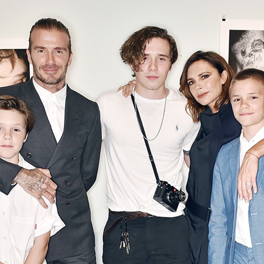 The Beckhams share sweet birthday messages for Romeo