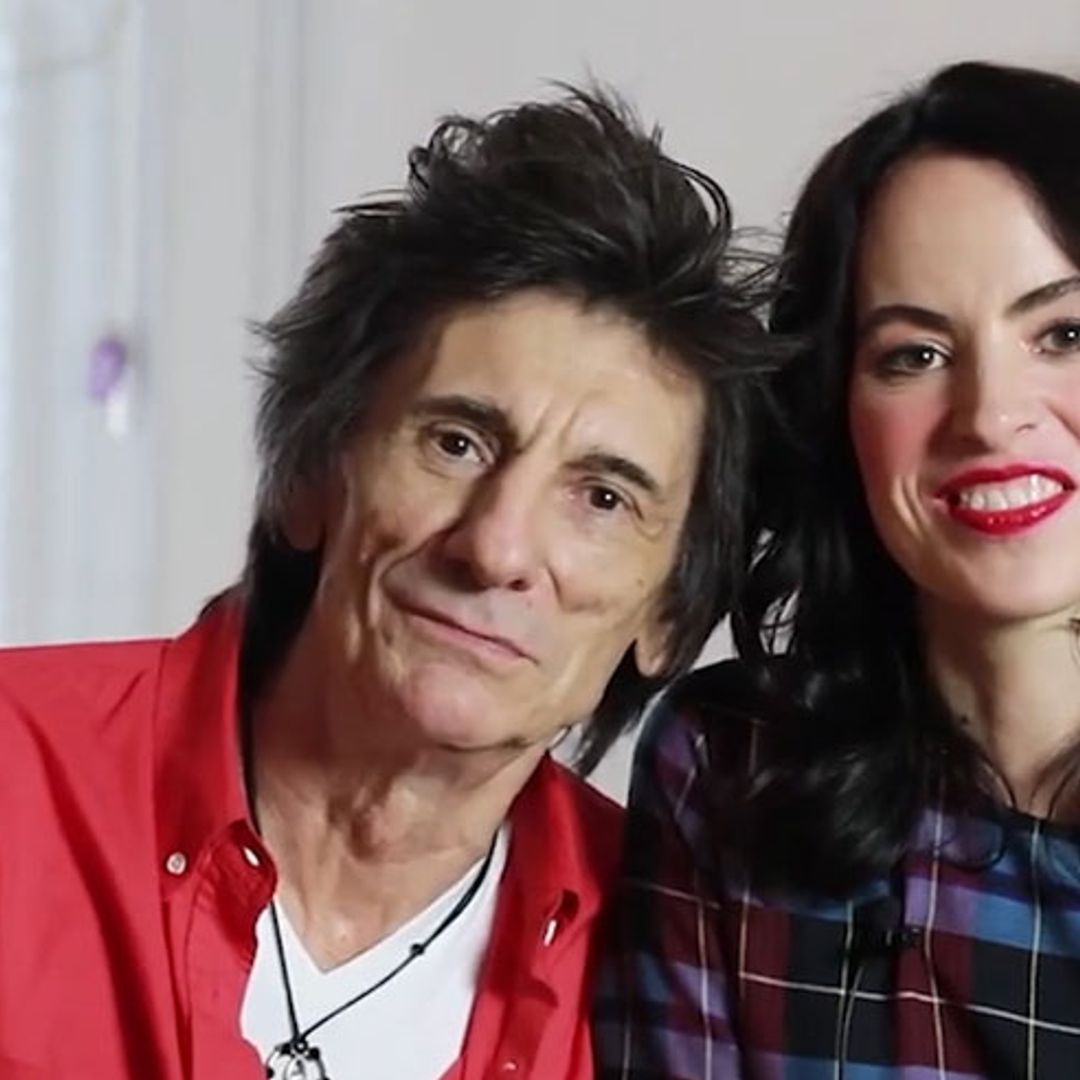 Ronnie and Sally Wood prepare to dress their daughters up for Christmas day