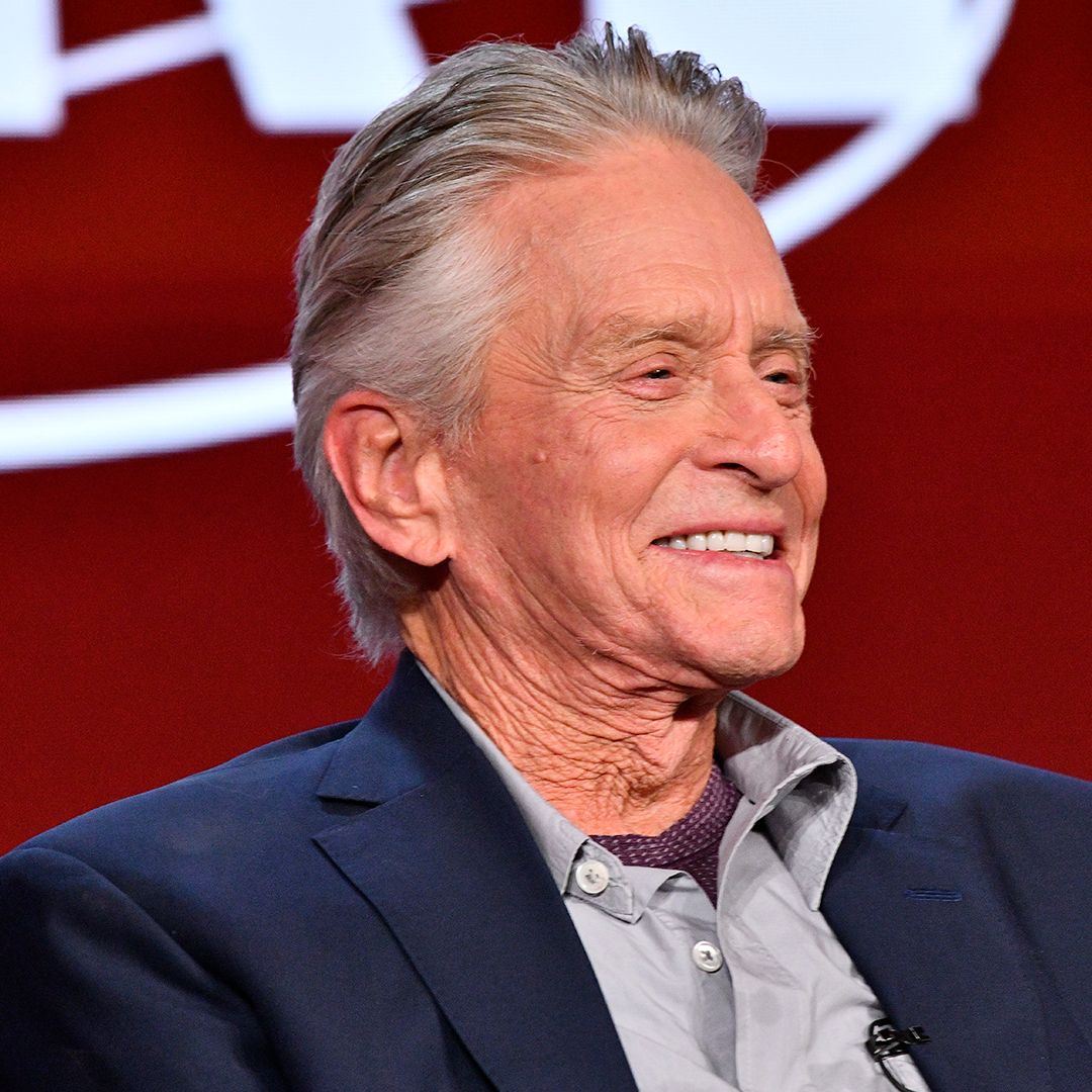 Michael Douglas looks unrecognizable for adorable Easter celebrations in unearthed photo with late father