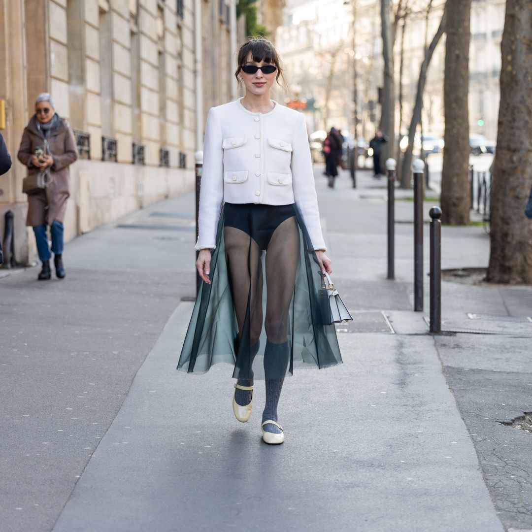 Street Style Guide: How to style sheer skirts in 2023 according to an editor