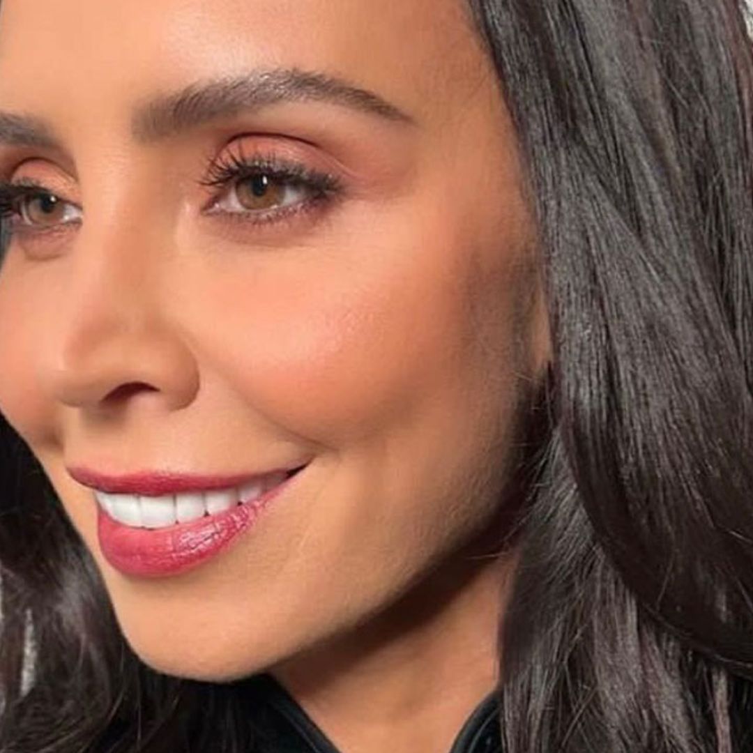 Christine Lampard's little black dress will astound you - as will her new hair
