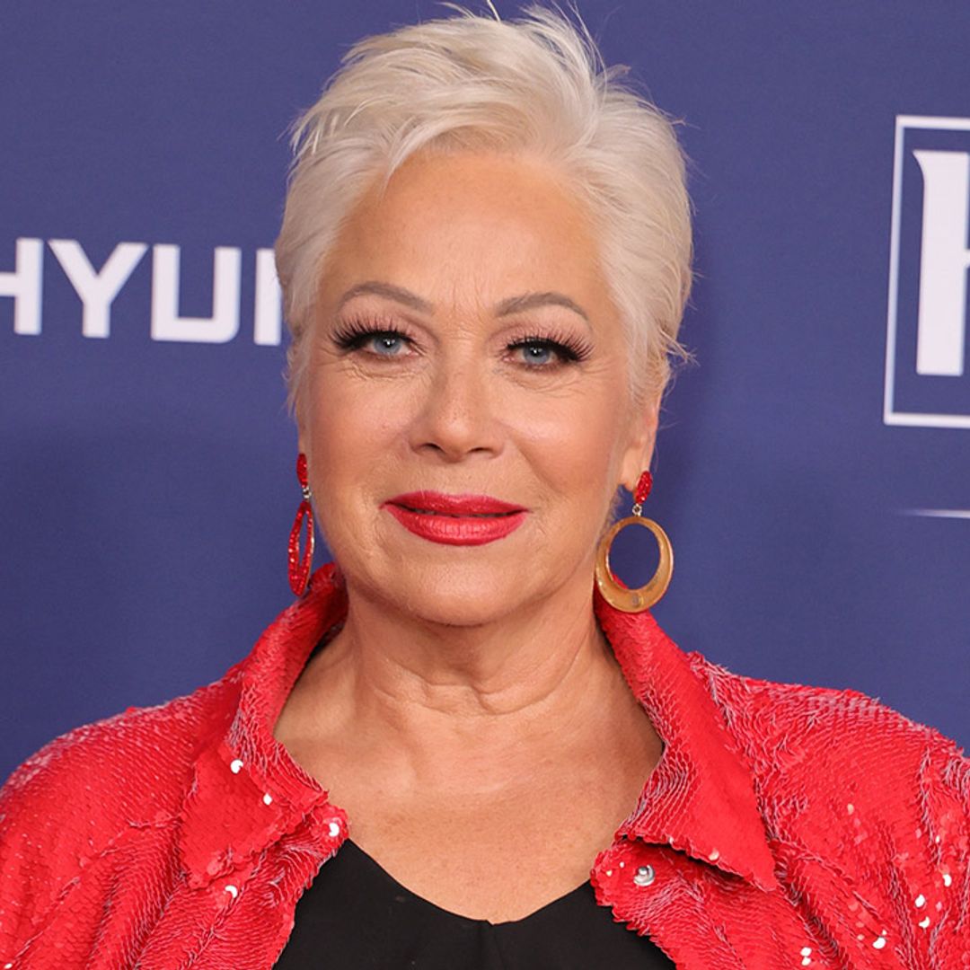 Denise Welch looks stunning in red swimsuit in sun-soaked photo