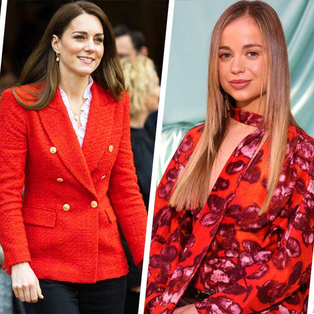 Royal Style Watch: From Kate Middleton's must-see Zara blazer to Lady Kitty Spencer's lace slip