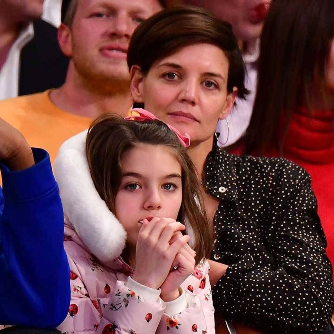 Katie Holmes divides fans with latest news during lockdown with daughter Suri