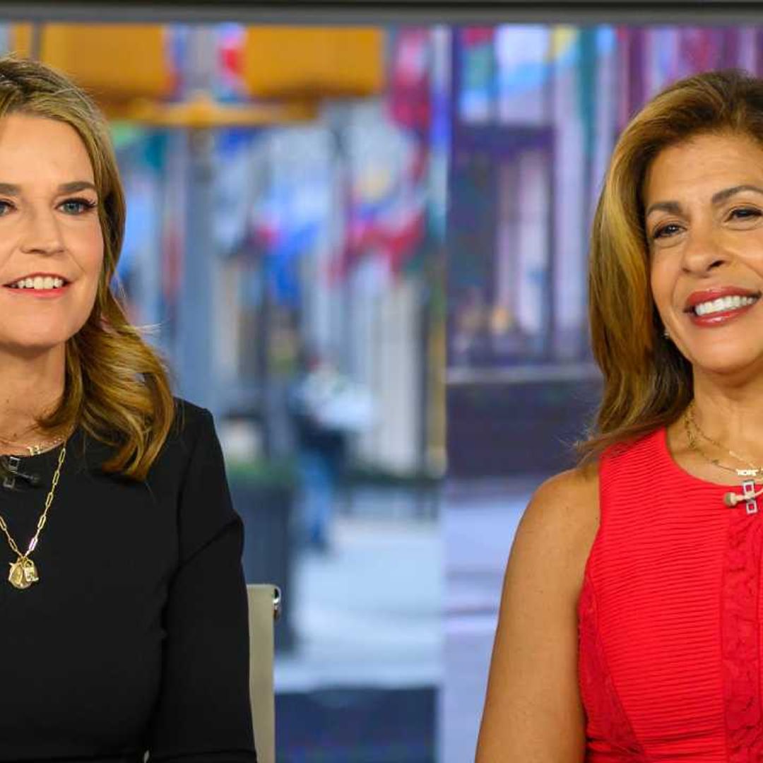 Hoda Kotb and Savannah Guthrie reunite on Today - and here's why they have been off a lot