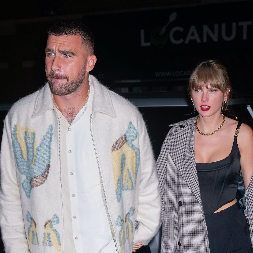 Travis Kelce talks Taylor Swift viral PDA moment from SNL after party