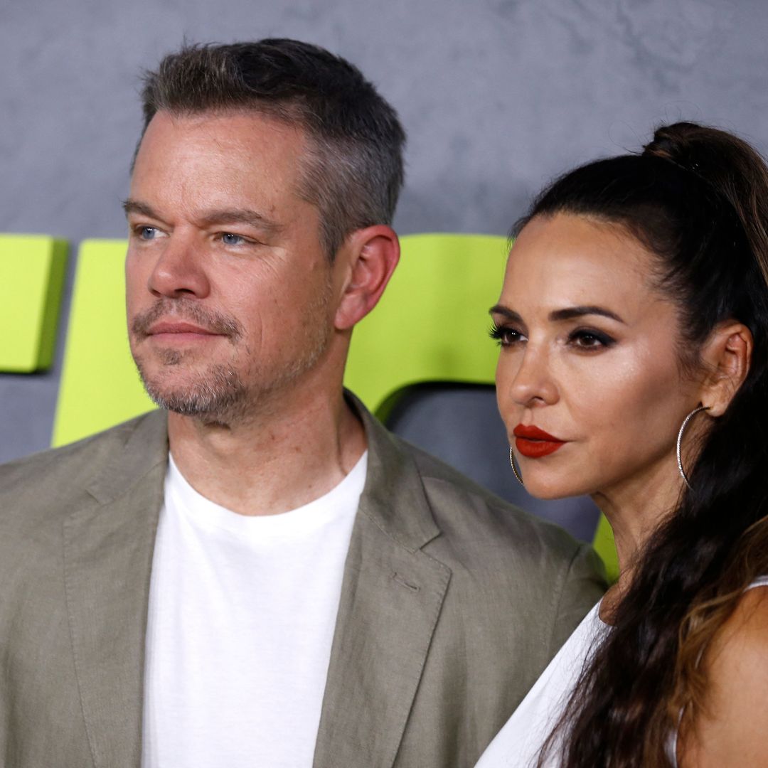 Matt Damon and wife Luciana Barroso make rare red carpet appearance with all 4 daughters