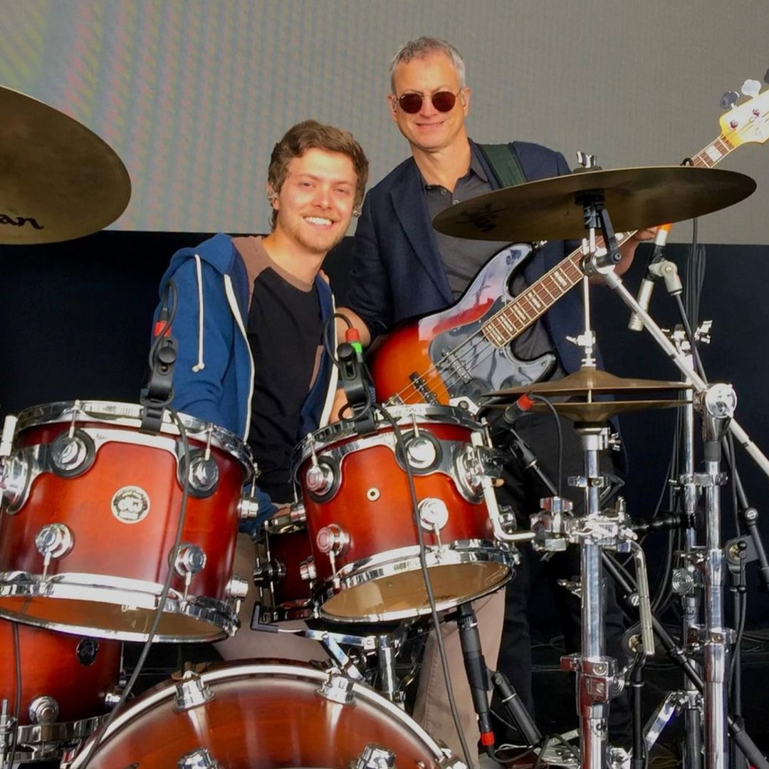 Photo shared by Gary Sinise on Instagram in 22 in honor of is late son Mac's 32nd birthday.