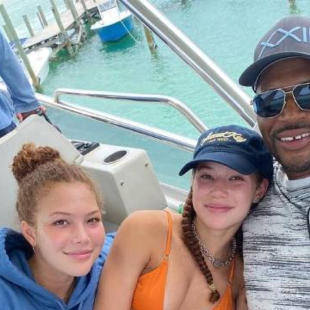 Michael Strahan's daughters storm the runway in bikinis as they pursue modeling dreams