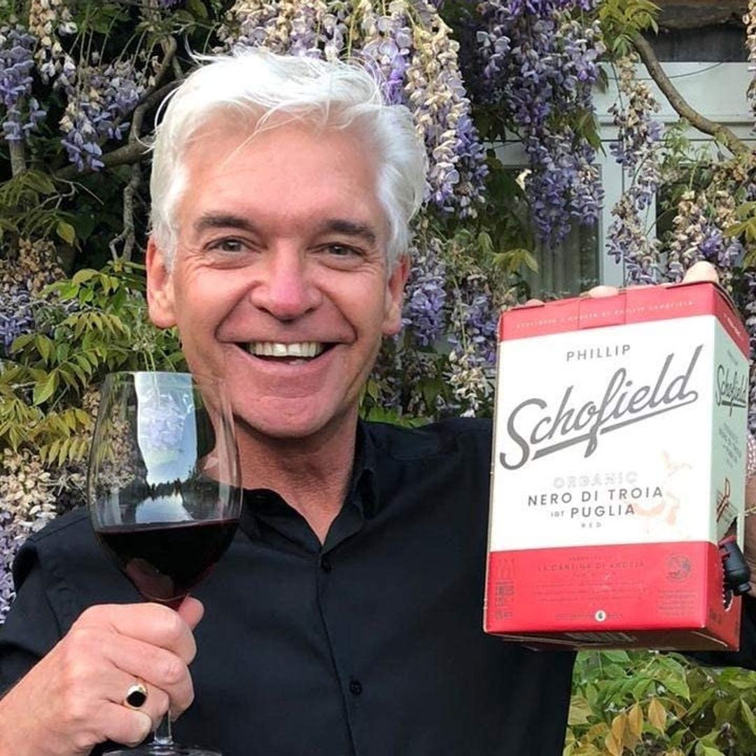 Phillip Schofield reveals rare glimpse at family garden as he enjoys summer barbecue