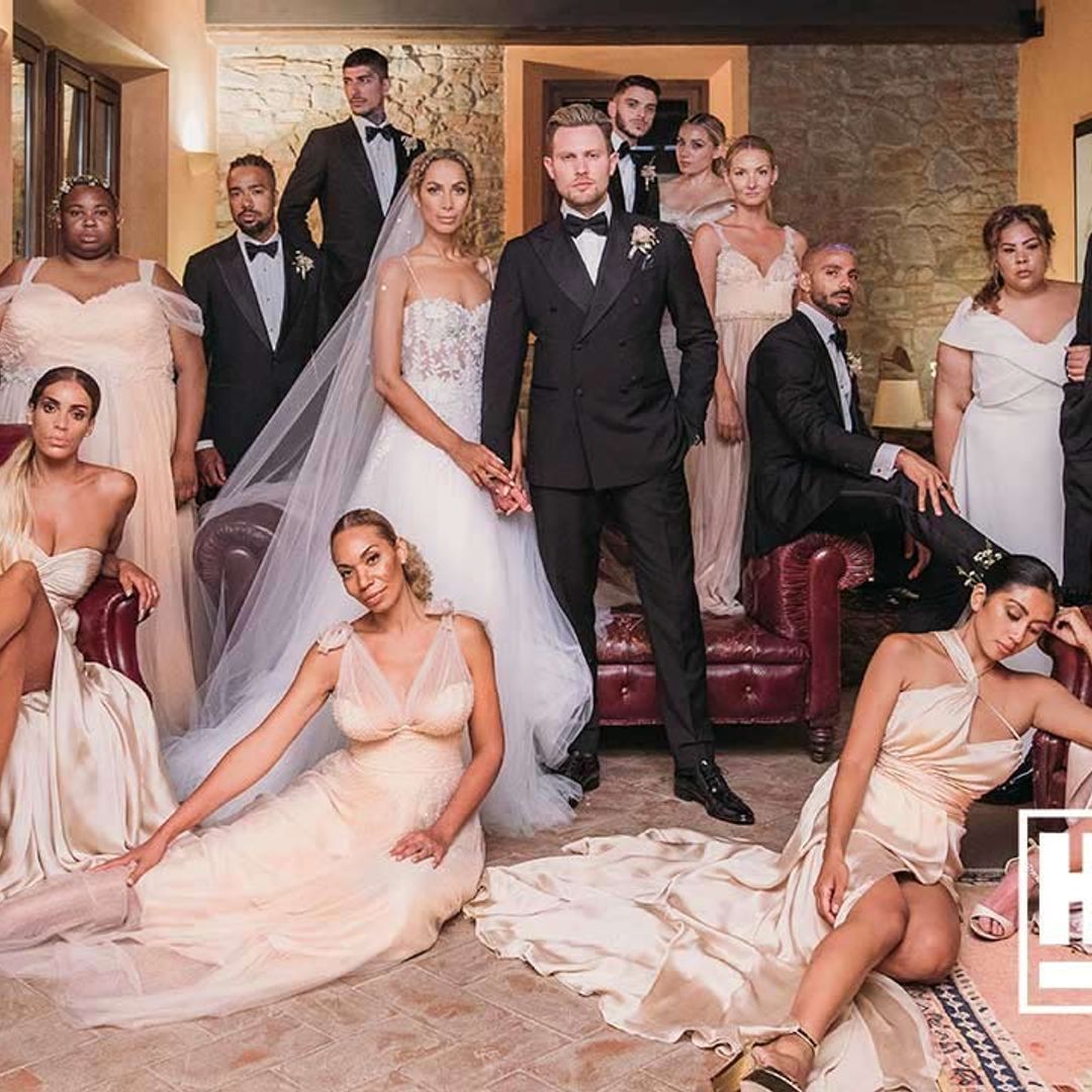 Get an exclusive look at Leona Lewis' SECOND wedding dress
