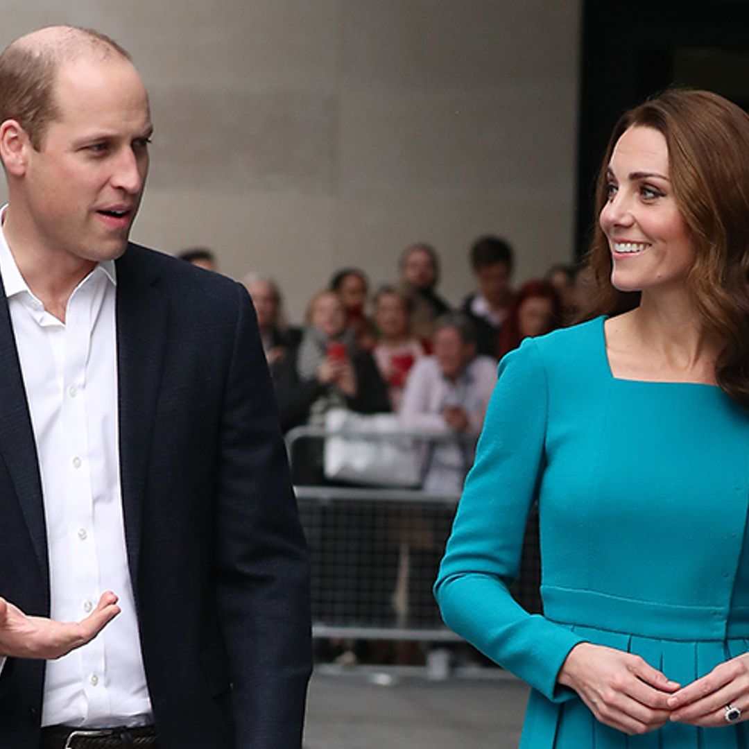 Prince William and Kate Middleton make poignant visit to BBC – live updates